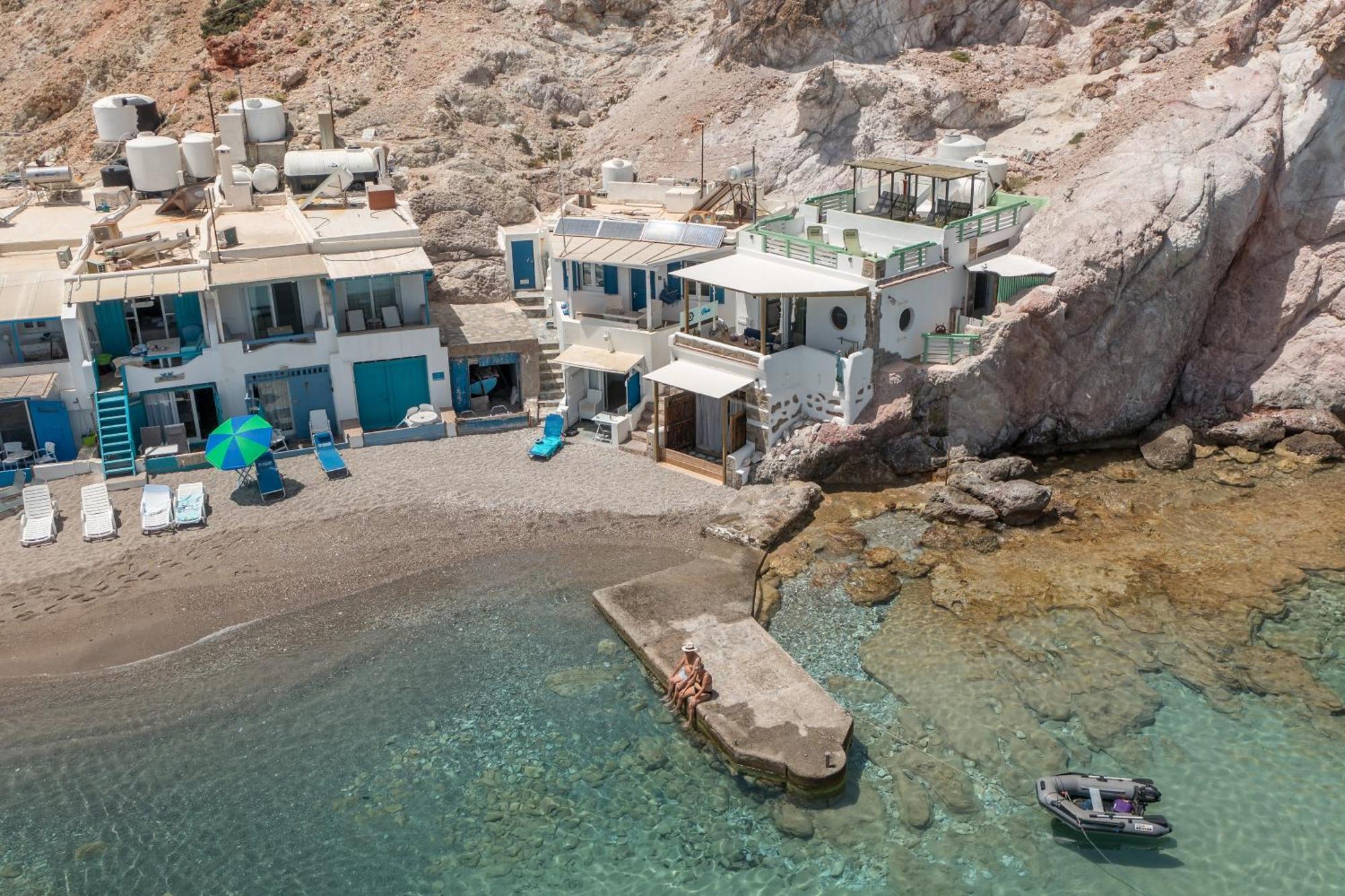 Hada Seaside Apartment Firopotamos Esterno foto